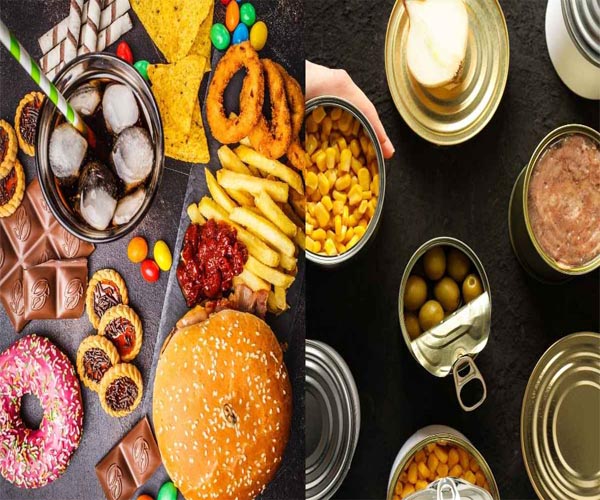 غذاهای کم فرآوری و پر فرآوری